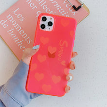 Load image into Gallery viewer, Neon Fluorescent Solid Color Phone Case For iPhone