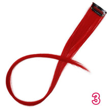 Load image into Gallery viewer, Long Straight Clip In One Piece Hair Extensions 20 Inch Synthetic