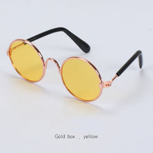 Load image into Gallery viewer, 1PC Lovely Pet Cat Glasses Dog Glasses Pet Products Kitty Toy Dog Sunglasses Photos 3 cm Pet Accessoires Round Colorful
