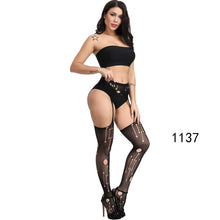 Load image into Gallery viewer, Women Sexy Thigh High Fishnet Nylon Long Socks Sex
