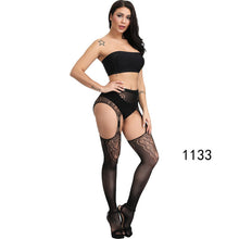 Load image into Gallery viewer, Women Sexy Thigh High Fishnet Nylon Long Socks Sex
