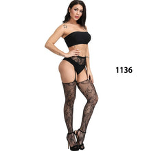 Load image into Gallery viewer, Women Sexy Thigh High Fishnet Nylon Long Socks Sex
