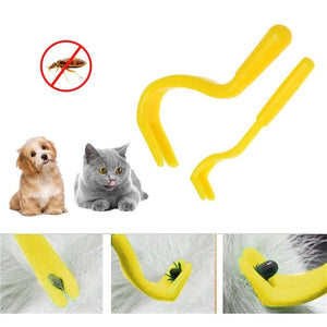 2PCS Pets Tick Removal Tool Dual Teeth