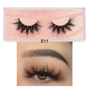 Visofree Mink Lashes 3D Mink Eyelashes 100% Cruelty free