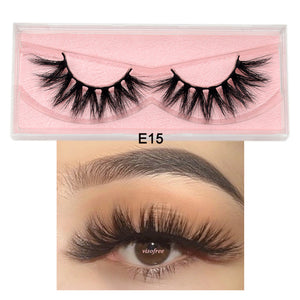 Visofree Mink Lashes 3D Mink Eyelashes 100% Cruelty free