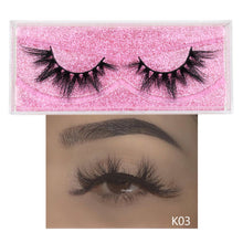 Load image into Gallery viewer, Visofree Mink Lashes 3D Mink Eyelashes 100% Cruelty free
