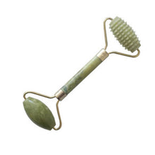 Load image into Gallery viewer, Facial Massage Roller Double Heads Jade Stone
