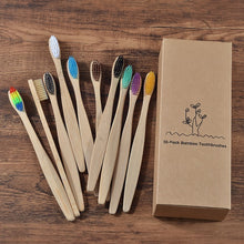 Load image into Gallery viewer, bamboo toothbrush Eco Friendly
