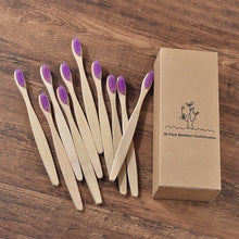 Load image into Gallery viewer, bamboo toothbrush Eco Friendly
