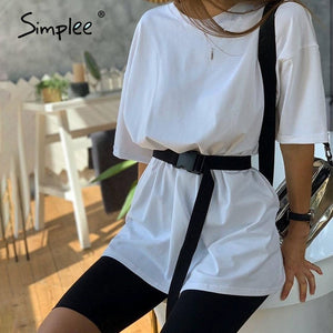 Simplee Casual solid outfits women's two piece