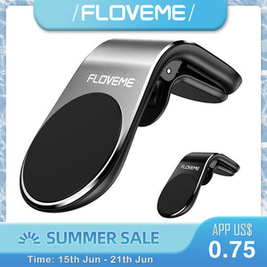 FLOVEME Car Phone Holder For Phone In Car Mobile Support Magnetic Phone Mount Stand For Tablets And Smartphones Suporte Telefone