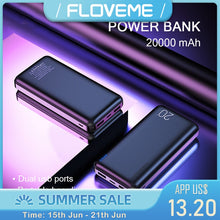 Load image into Gallery viewer, Power Bank 20000mAh Portable Charging
